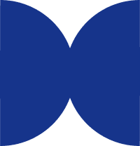 Logo de ciberseguridad en azul