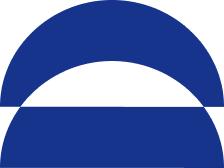 Logo de consumo en azul